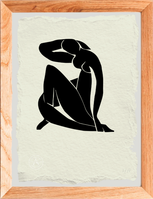 Grabado de Blue nude - Matisse